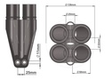 Sonda na využití zemního tepla PE 100-RC PN16 Ø 50 mm